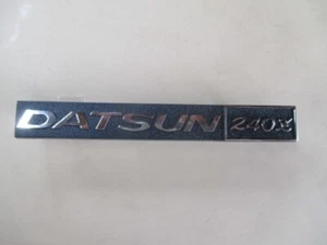 JDM Fairlady Z Datsun 240Z DATSUN 240Z HLS30 Dashboard Glove Box Emblem Part - Picture 1 of 4