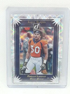 Phillip Lindsay 2019 Donruss Football - Elite Series - Denver Broncos - Image 1 of 2