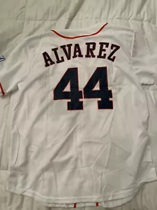2022 Houston Astros Yordan Alvarez #44 Replica Jersey Adult XL White SGA - Picture 1 of 2