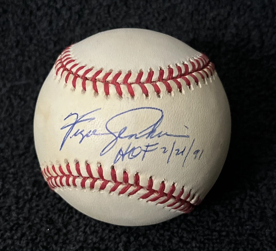 Fergie Jenkins HOF 91 Autographed Signed Vintage ONL BASEBALL - Image 1 of 2