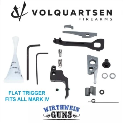 VOLQUARTSEN 19.22 Competition Kit Black FLAT Trigger 4 Ruger Mark IV VC4PCK-0001