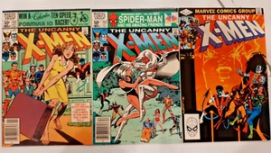 THE UNCANNY X-MEN 151 152 159 3-Comic Book lot MARVEL COMICS Storm Wolverine - Picture 1 of 19