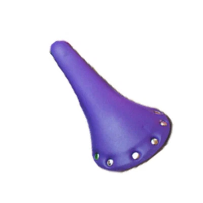 Sillín de cuero PU vintage para bicicleta bicicleta de carretera MTB sillines deportivos cojín de asiento retro Foto 1 de 4