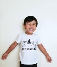 True Religion Kids White T-Shirt With Custom Print Just Develop
