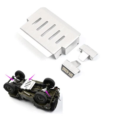 Metal Guard Plate Chassis Armor for FMS 1/12 Willis SCALER Climber   Model RC - Image 1 of 2