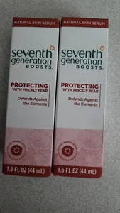 2 NEW - Seventh Generation Serum - Protecting with Prickly Pear, 1.5 oz. - Picture 1 of 3