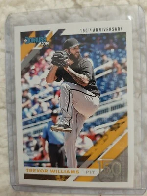 2019 Panini Donruss 150th Anniversary /150 Trevor Williams #102 MINT  - Image 1 of 4