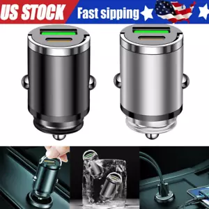 2 Port USB Super Fast Car Charger Adapter For iPhone Samsung Android Cell Phone - Picture 1 of 16
