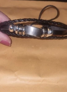 Mebs Leather Braclet - Picture 1 of 2