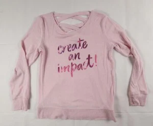 Xersion Youth Girls Medium (M) (10/12) Strappy Back Create A Impact Shirt Top - Picture 1 of 15