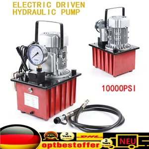 Bomba Electrohidráulica 750W 700Bar Con Válvula Manual Bomba Hidráulica Eléctrica - Imagen 1 de 16