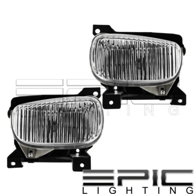Clear Lens Fog Lights for 2000-2006 TOYOTA TUNDRA - Left Right Sides Pair - Изображение 1 из 4