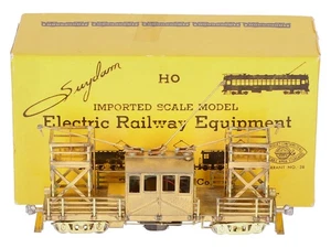 Suydam 00150 BRASS HO Wire Greaser Tower Car EX/Box - Picture 1 of 12
