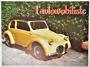 Revue L'AUTOMOBILISTE n° 55, 1980- Grégoire, Grand Prix de France 1906-1914, etc - Imagen 1 de 1