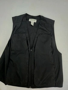 Chaleco de Pesca Orvis Vintage Grande Negro Nylon Bolsillos Exterior Talla Grande - Imagen 1 de 4
