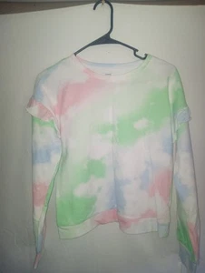 Crown and Ivy Tie Dye Girl Long Sleeve - Picture 1 of 4
