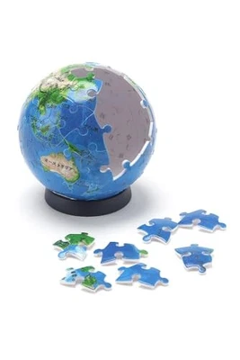3D Sphere Puzzle Globe -THE EARTH- (Ver.2) 60 pieces - Image 1 of 3