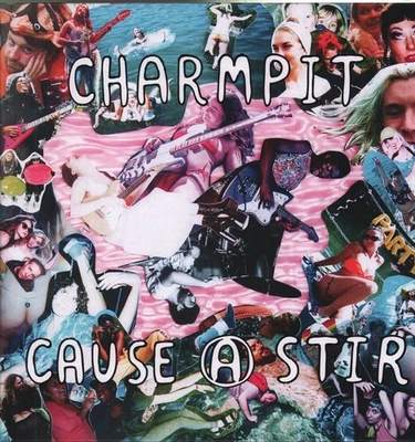 Charmpit Cause A Stir LP vinyl UK Specialist Subject 2020 transparent aqua blue - Photo 1/4