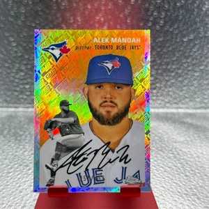 2023 Topps Chrome Platinum Anniversary #326 Alek Manoah Topps Refractor - Imagen 1 de 2