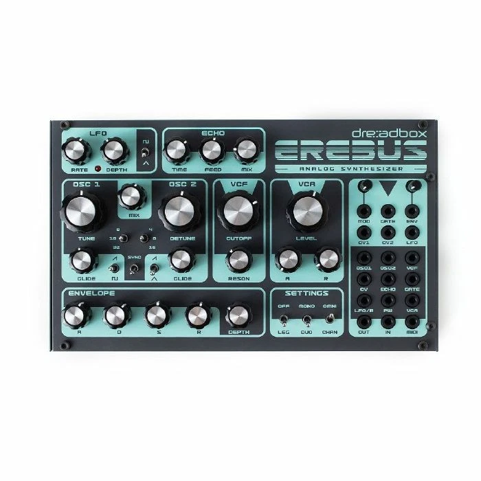 Dreadbox Erebus Reissue Semi-Modular Analogue Desktop Synthesiser - Image 1 of 1