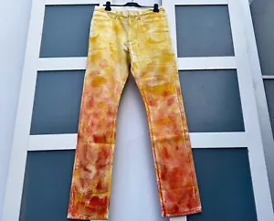 UltraRare & Great Dior Homme AW17 Multicolor Paint Jeans Prototype - Imagen 1 de 21