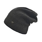Men Cap Pure Color All Match Breathable Ear Protection Cap Knitted