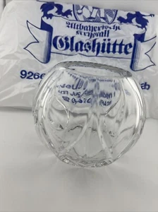 Nachtmann Lead Crystal Ball Vase Germany NIB (Open Box) Kugelvase Krokus - Picture 1 of 10