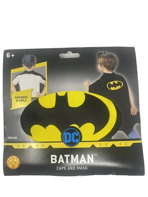 Nueva capa y máscara DC BATMAN ~Talla única~ Foto 1 de 3
