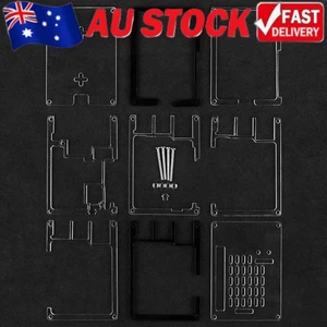 Transparent Acrylic Case Convenient 9 Layers Case Fit for Raspberry Pi 5 4GB/8GB - Afbeelding 1 van 21