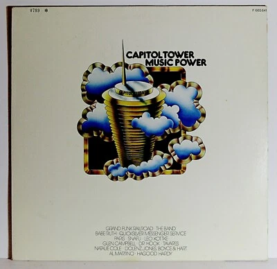 VARIOUS "Capitol Tower-Music Power"  Vinyl LP (1975)  Promo  nummeriert cleaned - Bild 1 von 4