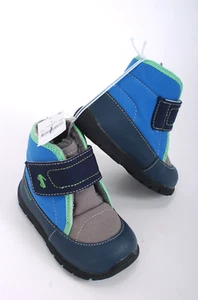 NWT See Kai Run Toddler sz 7 Insulated Ankle Boots Blue Traction Sole 9843 - Picture 1 of 6