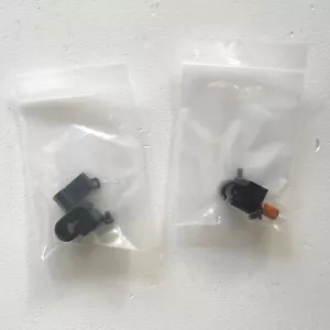 Top flag (eyebrow) brackets for Bright Tangerine FisfitKick 360 or Mk 1 - Picture 1 of 3