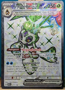 POKEMON - Paradoxrift - Frosdedje EX - 217/182 - tedesco - Foto 1 di 1
