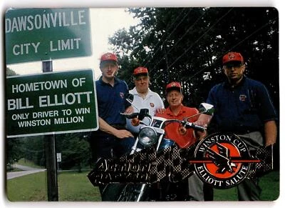 1995 ACTION PACKED MCDONALD'S RACING #BE3 BILL ELLIOTT SALUTE NM-MT - Image 1 of 2