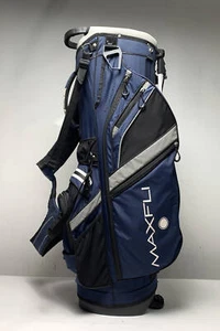 Maxfli Honors Stand Bag Blue 6-Way Divide Dual Strap Golf Bag - Picture 1 of 7