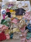 Huge Lot Assorted Vintage Doll Clothes and Accessories Dresses, Shoes, Skates