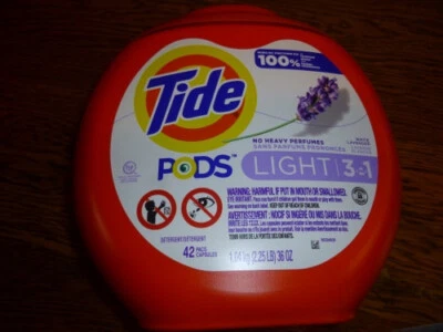 Tide Pods White Lavender Light 3 In 1 - Image 1 of 2