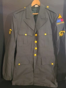 US Army Class A 38L Men's Green Dress Coat Jacket 8405-965-1616 USATC Armor - Picture 1 of 8