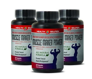 Ácido alfa lipoico - ganador de peso MUSCLE MAKER POWER 3 botellas - Imagen 1 de 3