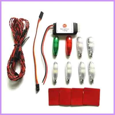 Simulation Navigation Light 2-3S Voltage 3V LED Six modes for RC fixed-wing... - Image 1 of 4