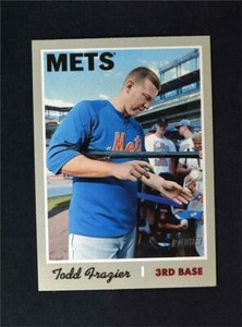 2019 Topps Heritage Base #214 Todd Frazier - New York Mets