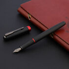 jinhao classic matte black red Feather Arrow Tungsten steel nib Fountain Pen