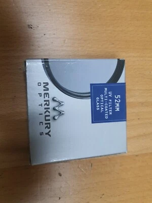 Merkury Optics 52 MM Filters - UV, PL, F-DL - Image 1 of 3