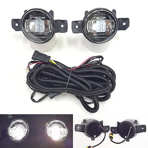 Luz antiniebla LED DRL incorporada para 04-16 Nissan Sentra Infiniti G37 lente frontal transparente - Imagen 1 de 11