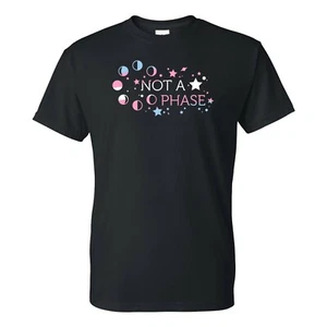 Not A Phase - Moon Phases Transgender Trans Pride LGBT Flag T Shirt - Picture 1 of 33