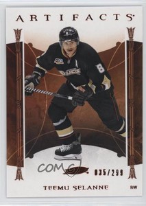 2022-23 Upper Deck Artifacts Legends Copper /299 Teemu Selanne #162 HOF