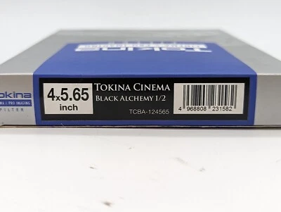 New Tokina Cinema 4x5.65" Black Alchemy 1/2 Diffusion Glass Filter - Image 1 of 4