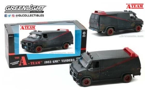 GL 1/18 The A Team 1983 GMC Vandura Weathered Ver. W/Bullet Holes 13567-7C1 - Picture 1 of 5