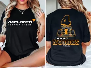 2025 Lando Norris Formula One T-shirt , Lando Norris 4 F1 Unisex Shirt - Picture 1 of 3