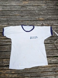 Vintage Champion Tee Shirt University Of Washington - Picture 1 of 4